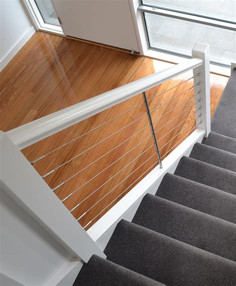 Wire Balustrade Melbourne, Stainless Steel Wire Balustrades – Gowling Stairs