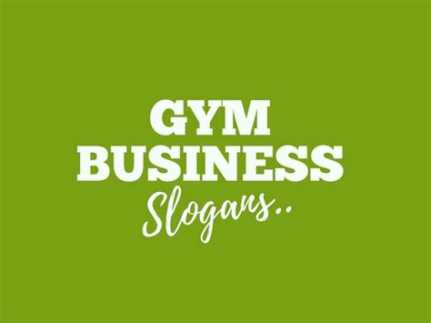 831+ Catchy Gym And Fitness Slogans and Taglines (Generator + Guide)