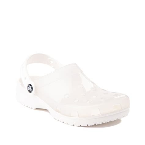 Crocs Classic Translucent Clog - White | Journeys