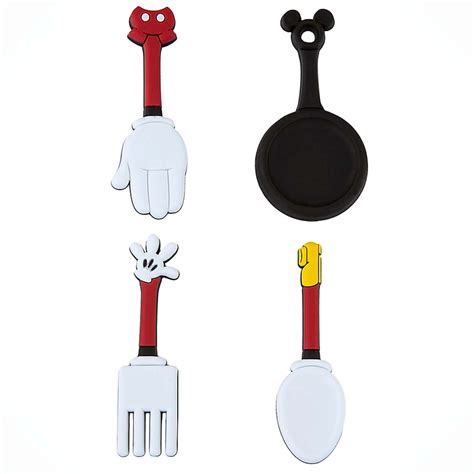 Disney Magnet Set - Mickey Mouse Kitchen Utensils