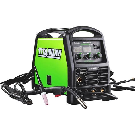 Titanium Unlimited 200 Professional Multiprocess Welder with 120/240 Volt Input - Multiprocess ...