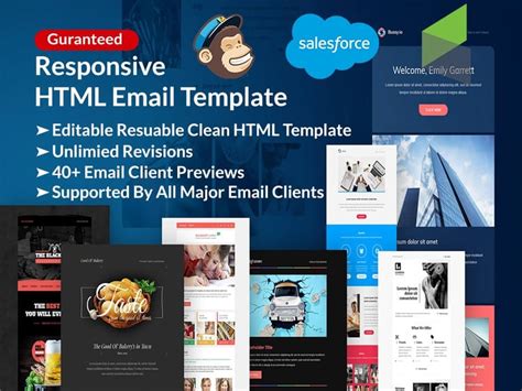 Responsive HTML Email Template | Upwork