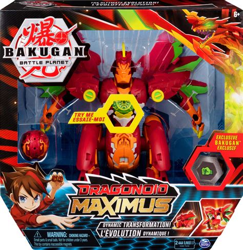 Bakugan Dragonoid Maximus Figure 6051241 - Best Buy