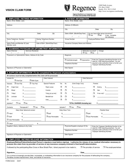 21 blue cross blue shield vision reimbursement form - Free to Edit, Download & Print | CocoDoc