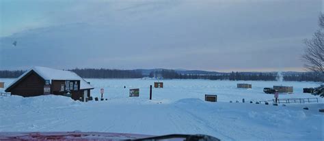 Ice Fishing in Chena Lakes