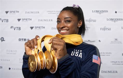 Simone Biles Becomes World Championships’ Most Decorated Gymnast - The New York Times