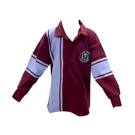 Mount Stuart Primary School Jersey Rugby Knit - School Locker