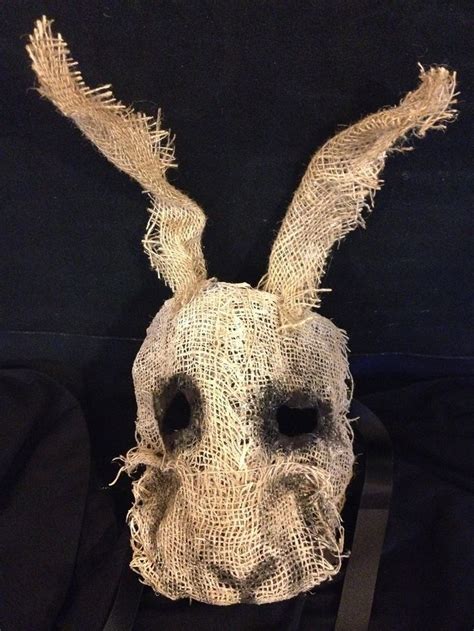 Creepy Rabbit Masquerade Masks Burlap Evil Easter Bunny Mask - Etsy | Carnevale