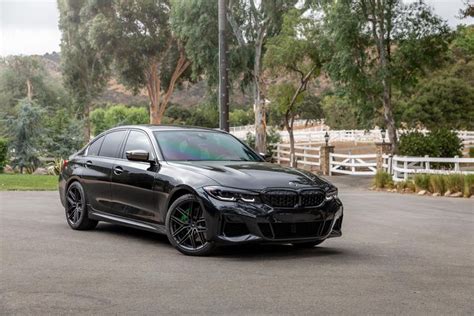 BMW 3 series M340i G20 Black with Vorsteiner V-FF 112 Aftermarket ...