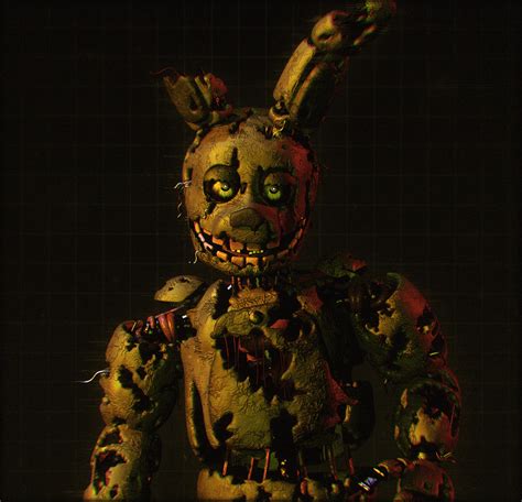 Springtrap | C4D | FNaF3 : fivenightsatfreddys