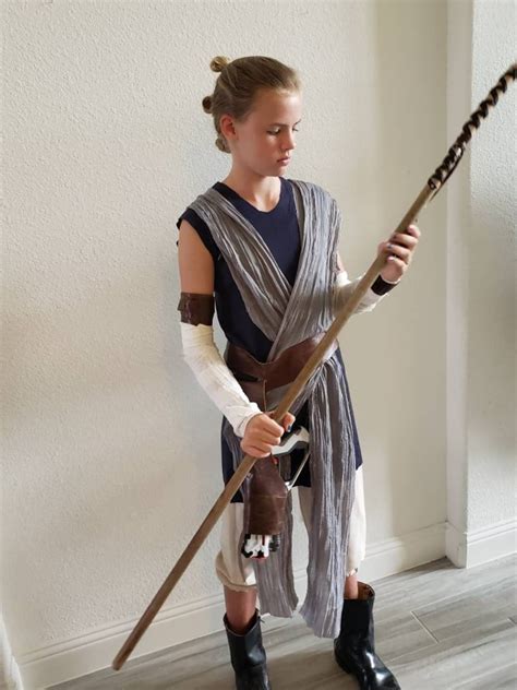 Rey Star Wars Inspired Costume, Girl's Rey Inspired Outfit, the Rise of ...