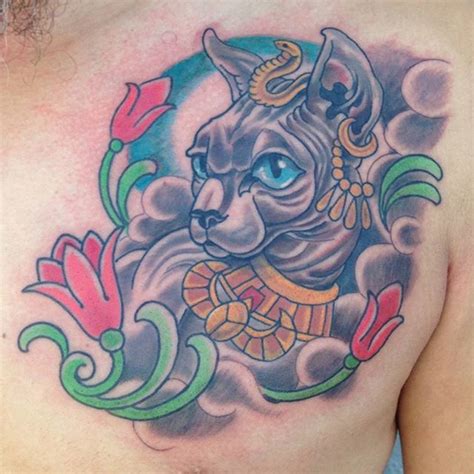 Sphynx Cat Tattoo