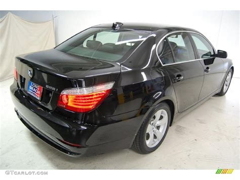 2008 Jet Black BMW 5 Series 528i Sedan #47445290 Photo #6 | GTCarLot.com - Car Color Galleries