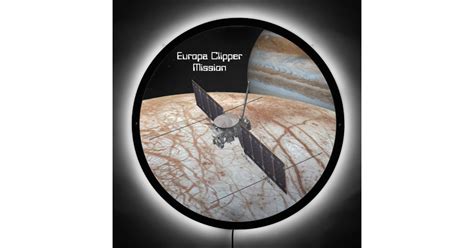 Europa Clipper Mission Spacecraft LED Sign | Zazzle