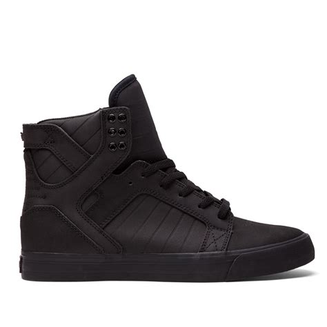 SKYTOP in BLACK - BLACK | SUPRA Footwear