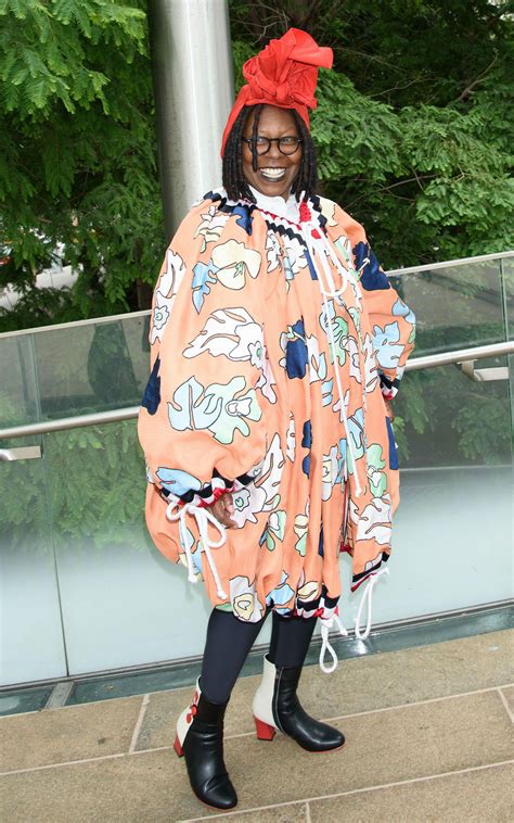 Whoopi Goldberg Crazy Outfit NYC Event Photos