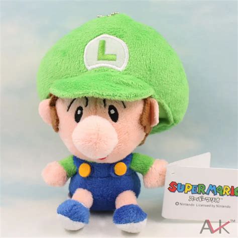 New Super Mario Brothers Plush Figure Baby Luigi-in Movies & TV from Toys & Hobbies on ...