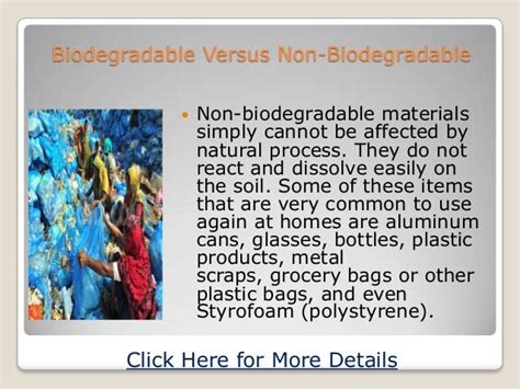 👍 Examples of non biodegradable materials. What are the examples of non biodegradable things ...