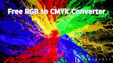 Free RGB to CMYK Converter (2-way)