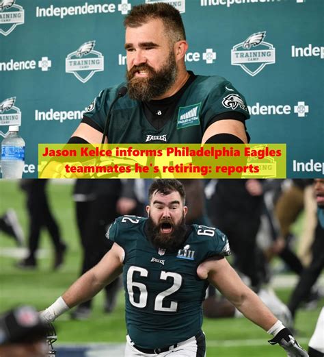 Jason Kelce informs Philadelphia Eagles teammates he's retiring: reports - News