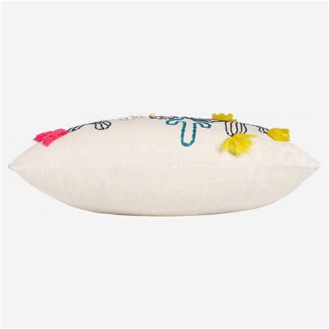 Nitch - Coussin en Coton - 35 x 45 cm - Motif lama - Habitat - Habitat