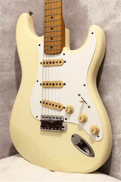 Fender Japan '57 Stratocaster ST57-55 Vintage White 1989 – Topshelf Instruments