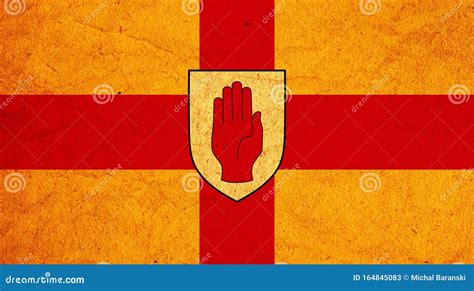 Ulster flag stock illustration. Illustration of united - 164845083