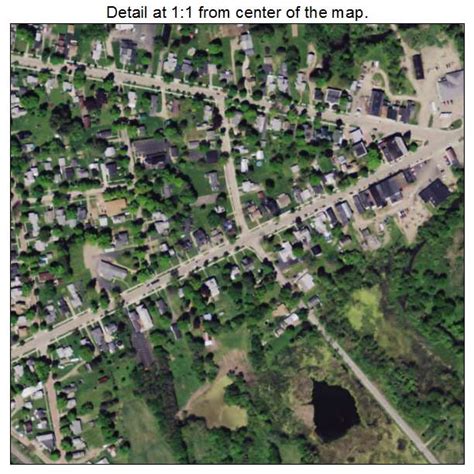 Aerial Photography Map of Randolph, NY New York