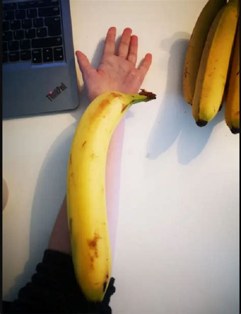 Woman Finds Banana As Big As Her Arm