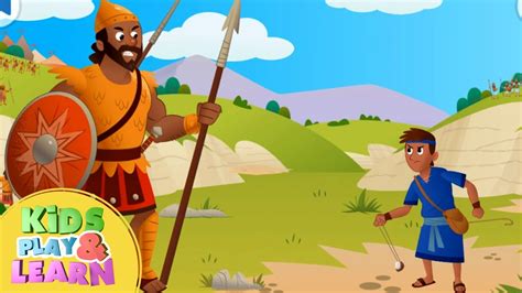 Coloring page: David and Goliath Kids Bible Story Kids Bible Stories