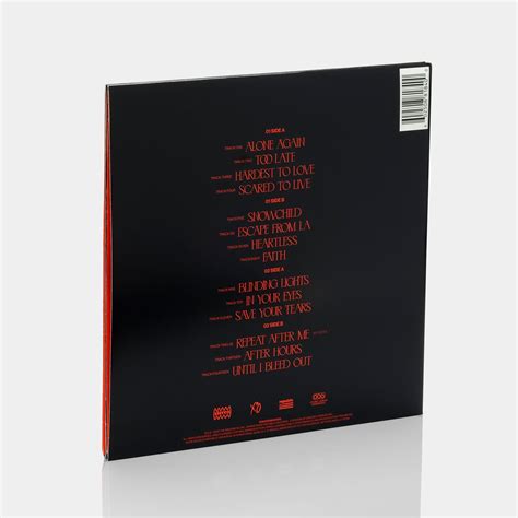 The Weeknd - After Hours (Deluxe Edition) 2xLP Vinyl Record – Retrospekt