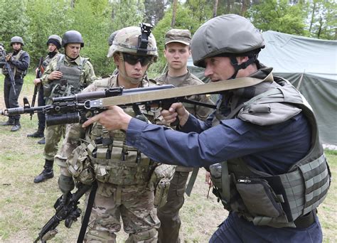 To Russia's annoyance, U.S. hones Ukrainian fighting skills | The Japan ...