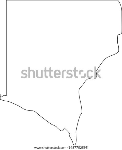 Des Moines County Map Iowa State Stock Vector (Royalty Free) 1487752595 ...