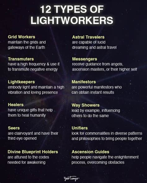 12 types of lightworkers who devote their entire lives to healing ...