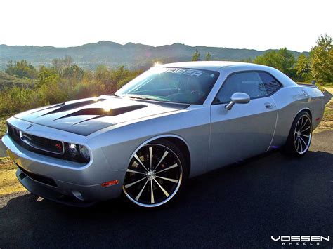 Custom Dodge Challenger Beautified by Trufiber and Vossen — CARiD.com ...