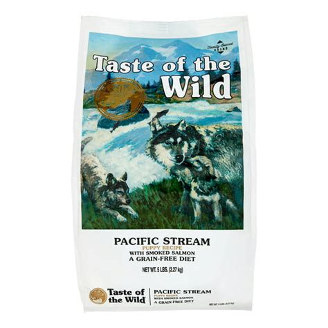 Taste of the Wild Grain-Free Puppy Smoked Salmon Pacific Stream Dry Dog Food, 5 lb - Walmart.com ...