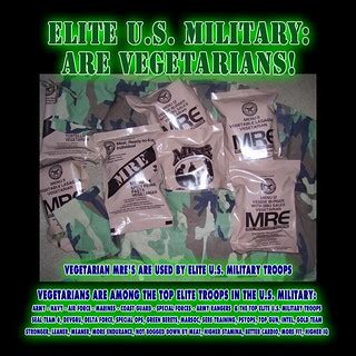 Elite Vegetarian Special Forces Meals - Veg MRE's for Top … | Flickr