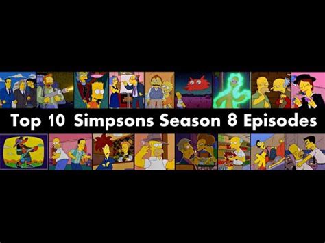 Top 10 Simpsons Season 8 Episodes - YouTube