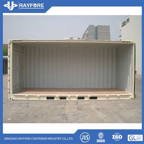 Open Sided Shipping Container Open Top Containers Price 20FT Storage ...