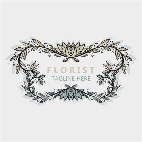 Florist logo beautiful floral leaf and flower vector art, icon graphic ...