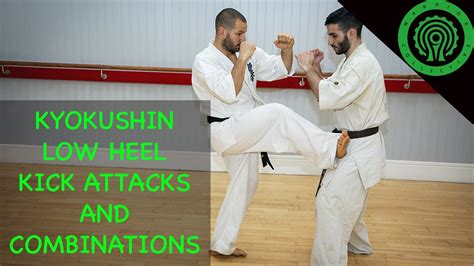 Kyokushin Karate Low Heel Kick Attacks and Combinations Tutorial - YouTube