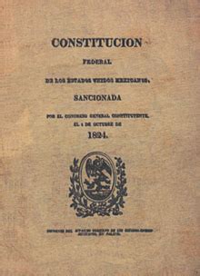 1824 Constitution of Mexico - Wikipedia