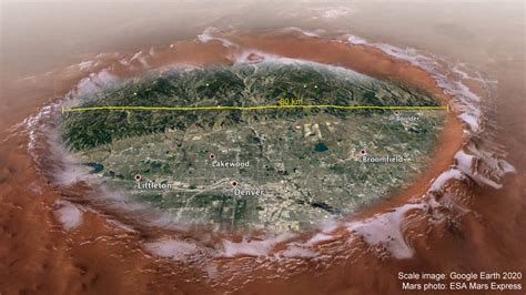 Supplementary Figure 2. Colorado Front Range inside Korolev Crater (to ...