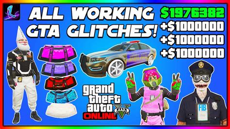 ALL WORKING GTA 5 GLITCHES IN 1 VIDEO! BEST GLITCHES IN GTA 5 ONLINE ...