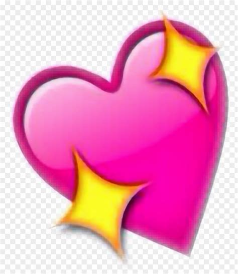 Heart Emoji Emoticon Clip Art Image PNG Image - PNGHERO