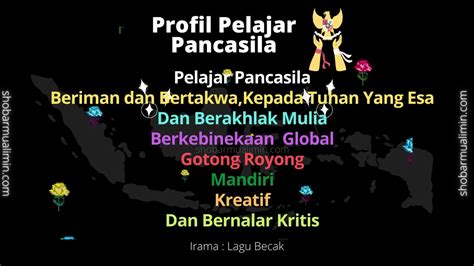 Lirik Lagu Profil Pelajar Pancasila Kurikulum Merdeka - IMAGESEE