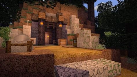 Mine Entrance Minecraft