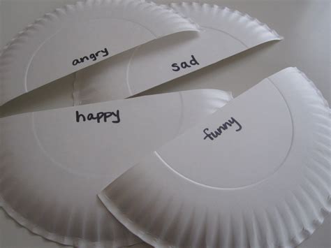 Paper Plate Emotion Masks - No Time For Flash Cards