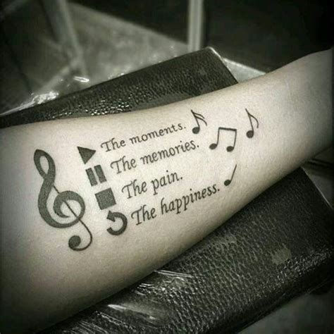 Pin by Shereef on Quotes | Music tattoo designs, Music tattoos ...