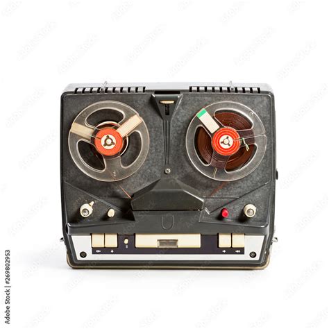 Vintage tape recorder Stock Photo | Adobe Stock